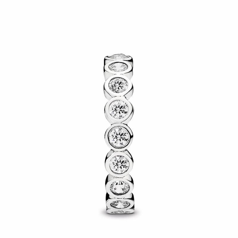 Pandora AlluStackable Ring Brilliant Stackable Ring Silver Egypt XW4126350